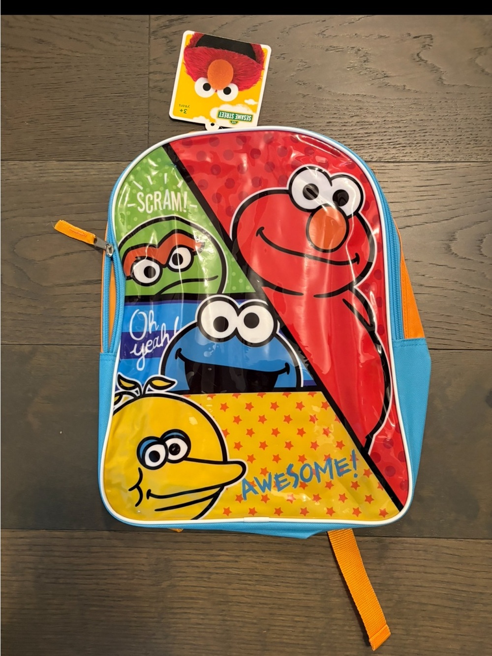 Elmo kids backpack NWT retail $49 plus tax